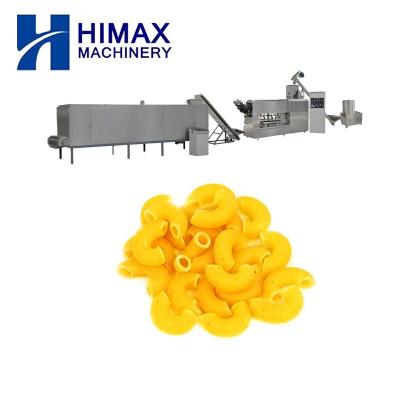 Line for the production of pasta in short tubes