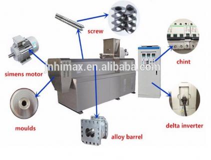 corn flakes processing line