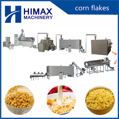 Automatic Corn Flakes Extruder Making Machine