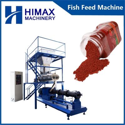 Fish feed machine