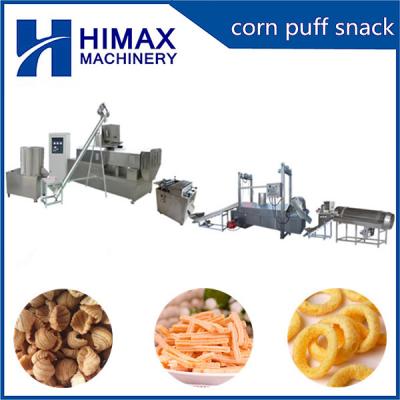Línea de producción de snacks fritos 3d
