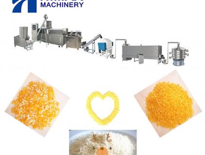 Bread crumb processing line