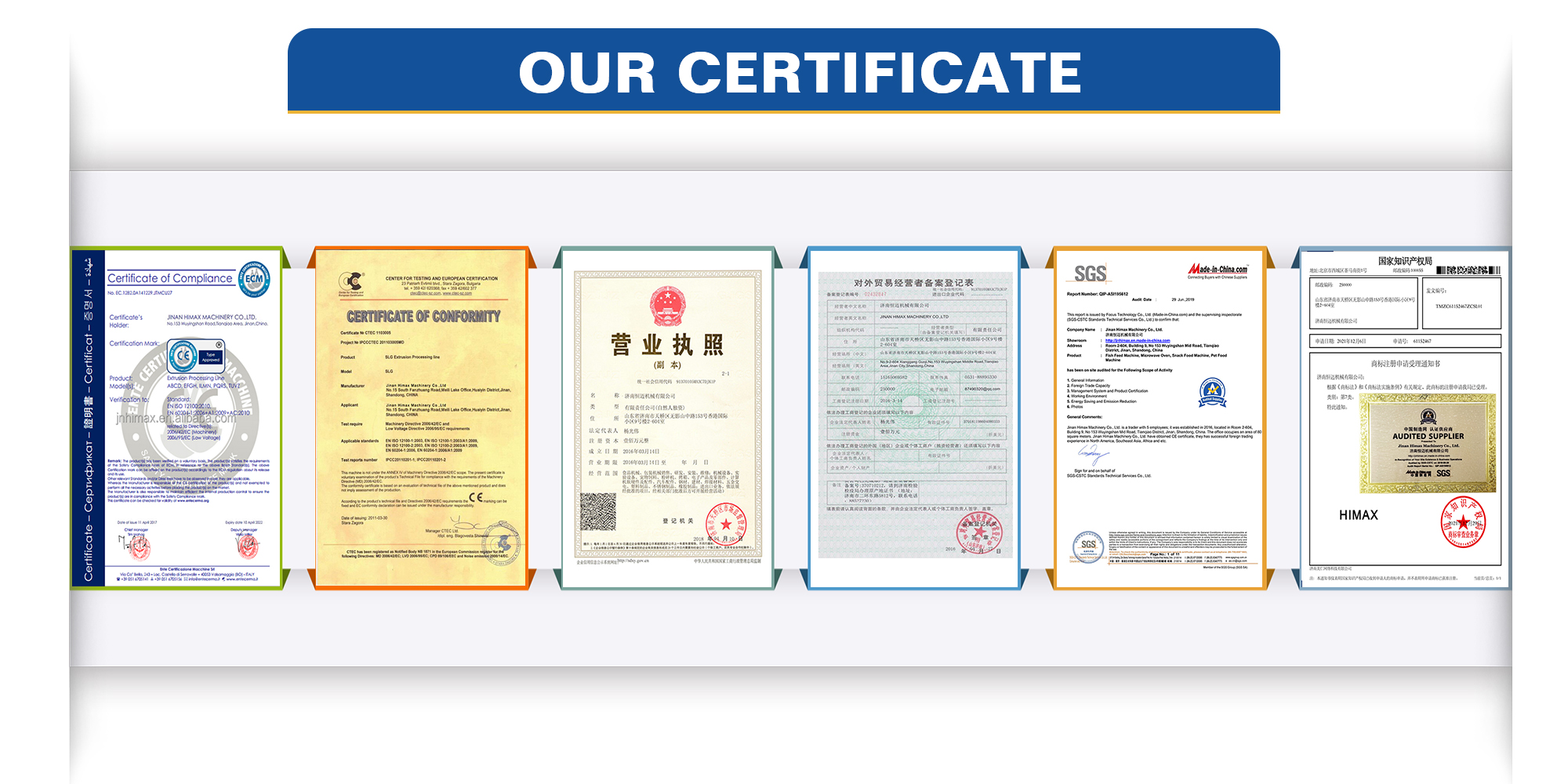 Jinan HIMAX Machinery Jinan HIMAX Machinery