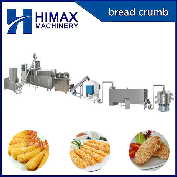 Industrial panko bread crumbs processing maker machine China Factory ...