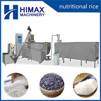 Nutritional rice food processing line