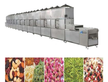 microwave drying machine for nut