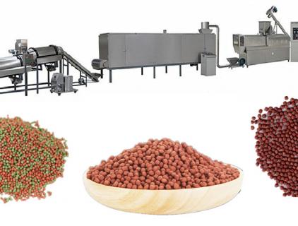 fish feed processing line