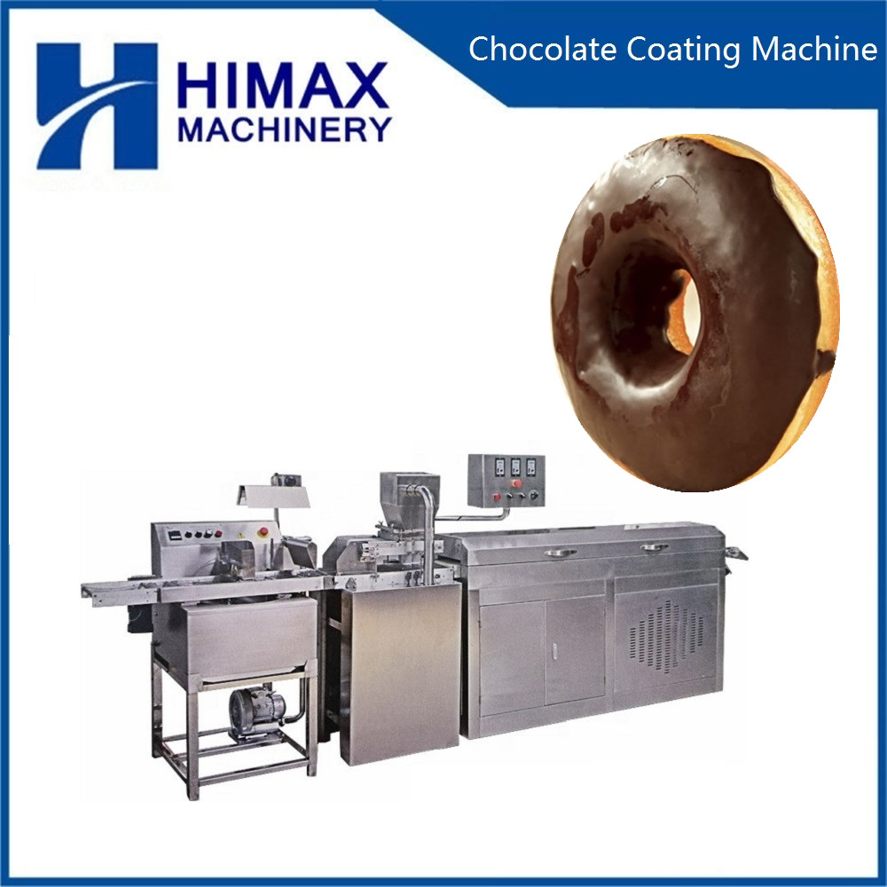 Hot sale machinery white chocolate enrobing coating making machinery ...