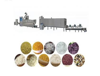 Línea de producción de arroz artificial
