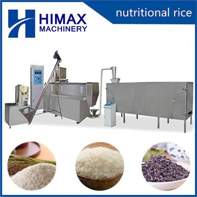 extrusora de arroz fortificada