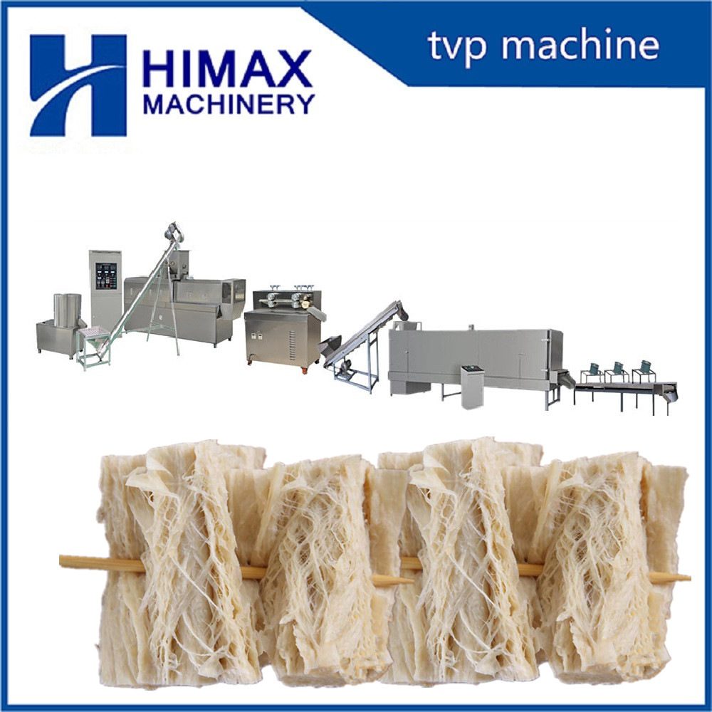 Automatic Textured Soya Protein Manufacturing Machine with Ce ...