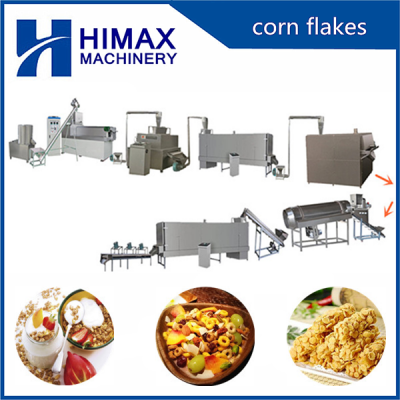 machine for the production of corn flakes